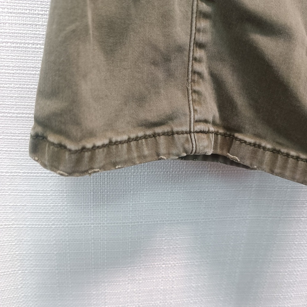 Pilcro and the Letterpress The Demilune Boot Olive Green Utility Pants 26 Casual - Picture 7 of 9